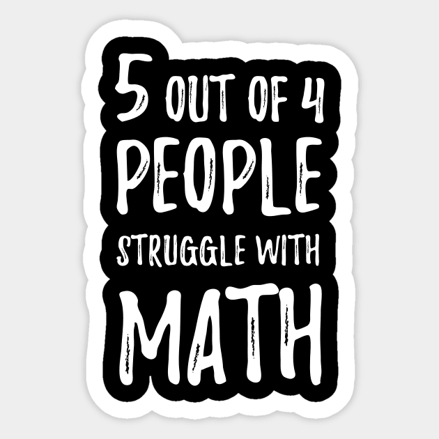 Math Struggle Sticker by Saytee1